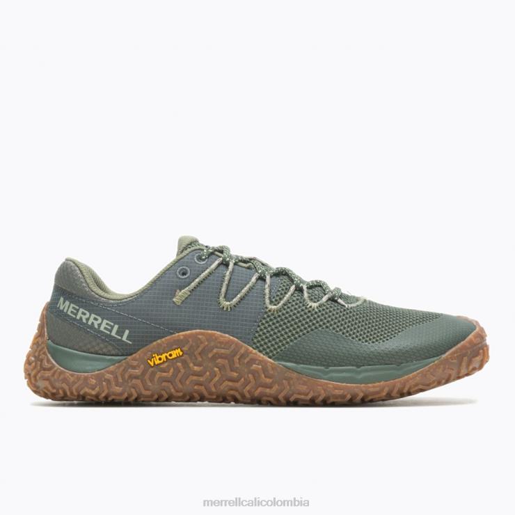 82LP645 pino/goma hombres Merrell guante de rastro 7 (j067655) zapatos