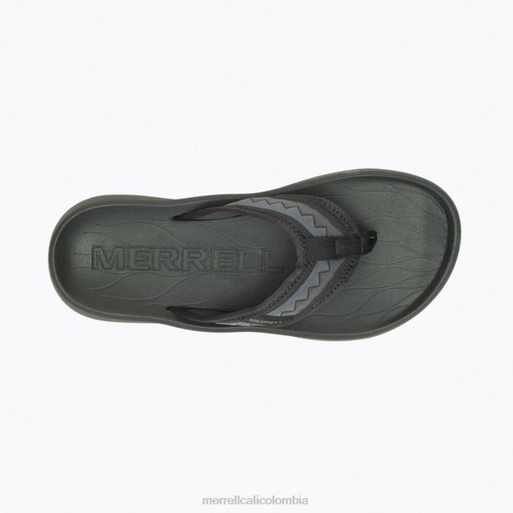 82LP6118 negro hombres Merrell cabaña ultra flip (j005327) zapatos