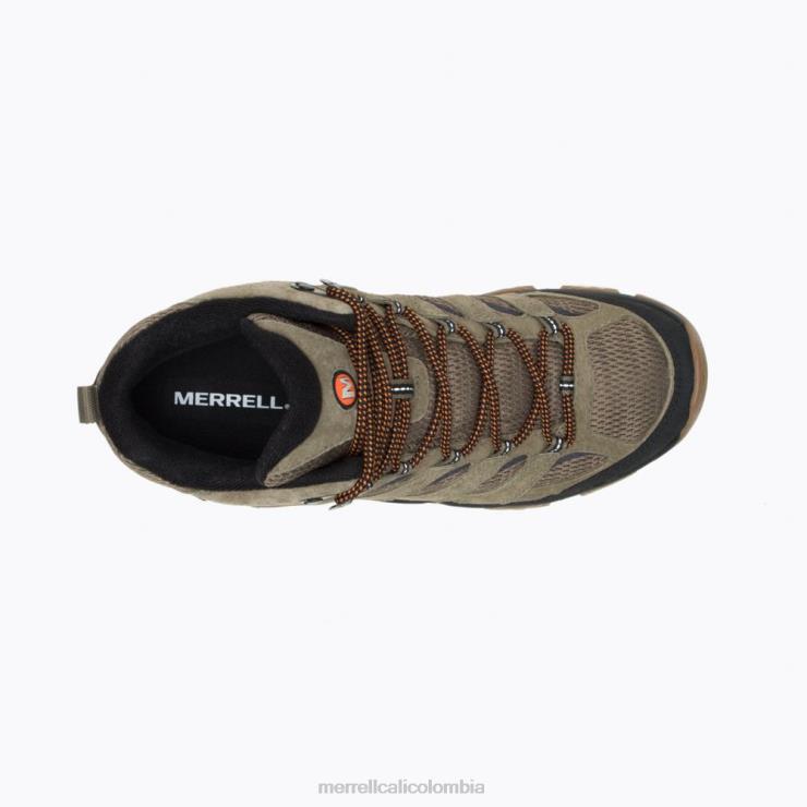 82LP6128 oliva/goma hombres Merrell moab 3 medio impermeable (j036549) zapatos