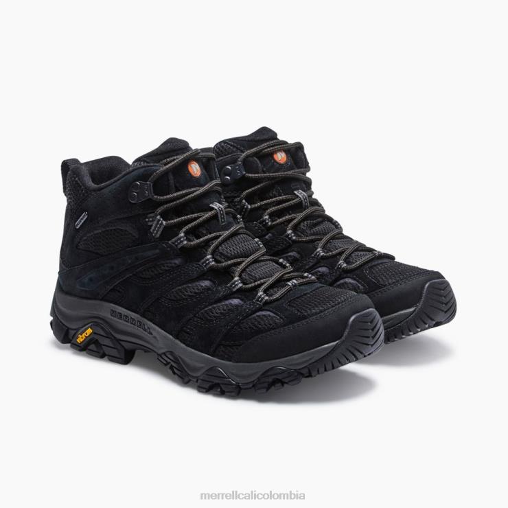 82LP6129 negro hombres Merrell moab 3 medio impermeable (j035835) zapatos