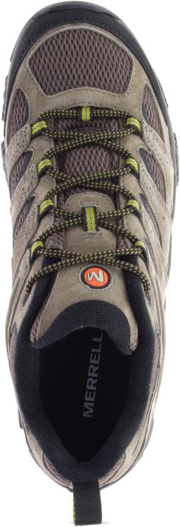 82LP6145 nuez/musgo hombres Merrell moab 3 (j036285) zapatos