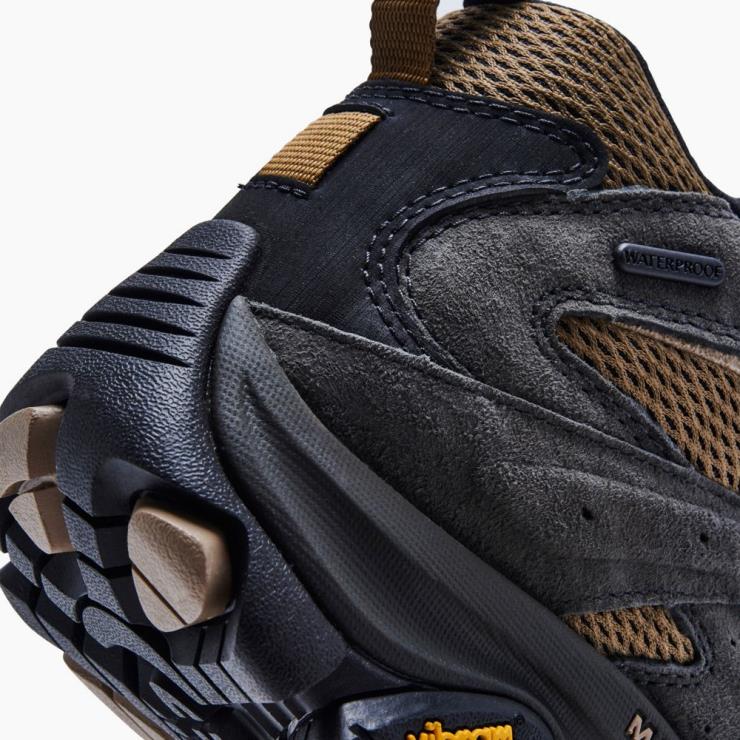 82LP6217 nuez moscada/beluga hombres Merrell moab 3 mid impermeable ancho ancho (j036269w) zapatos