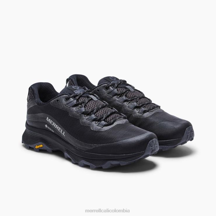 82LP623 negro/asfalto hombres Merrell moab velocidad gore-tex (j067083) zapatos