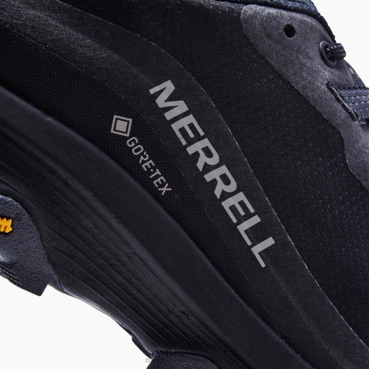 82LP623 negro/asfalto hombres Merrell moab velocidad gore-tex (j067083) zapatos