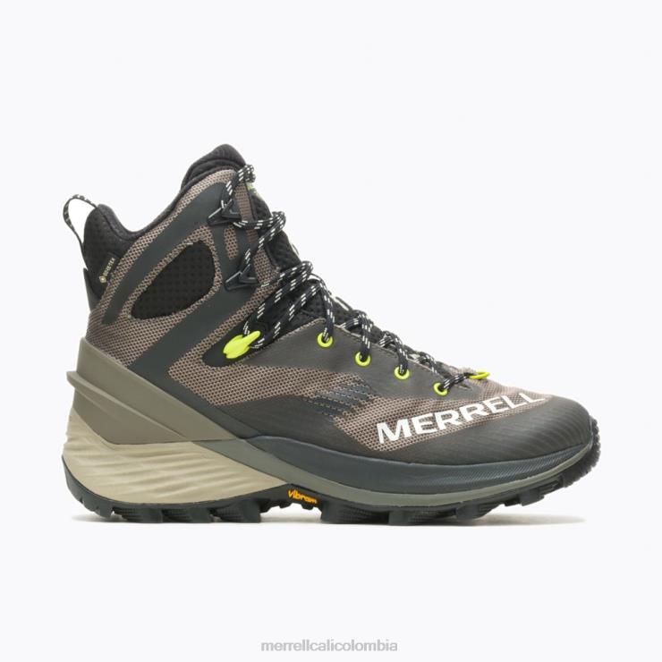 82LP634 roca hombres Merrell excursionista rebelde mid gore-tex (j037159) zapatos