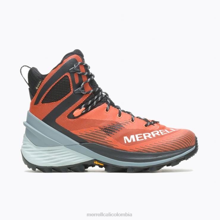 82LP635 naranja hombres Merrell excursionista rebelde mid gore-tex (j037147) zapatos