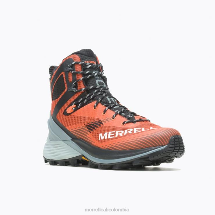 82LP635 naranja hombres Merrell excursionista rebelde mid gore-tex (j037147) zapatos