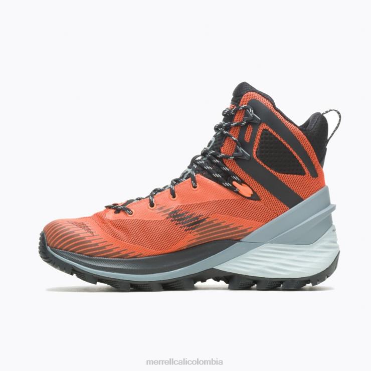 82LP635 naranja hombres Merrell excursionista rebelde mid gore-tex (j037147) zapatos
