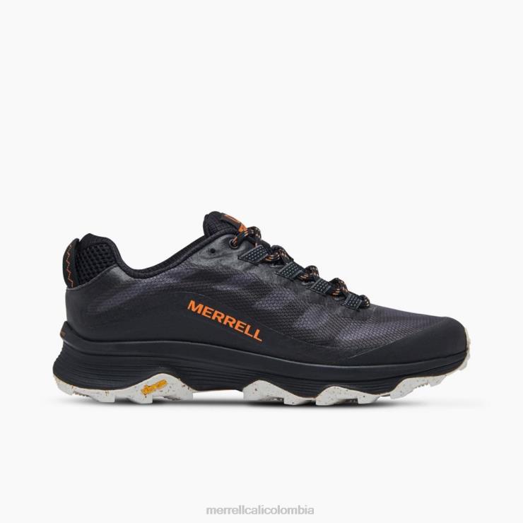 82LP6513 negro hombres Merrell velocidad moab (j135399) zapatos
