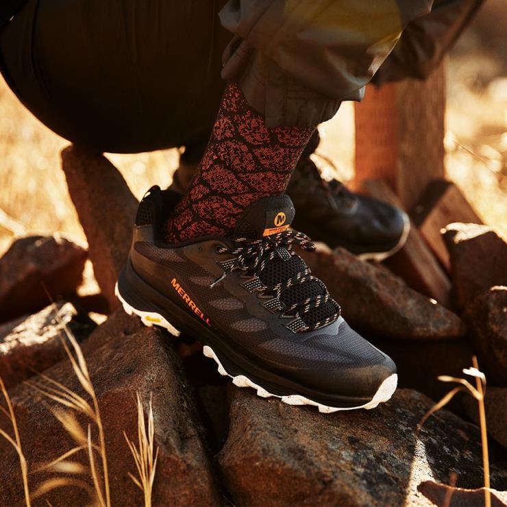 82LP6513 negro hombres Merrell velocidad moab (j135399) zapatos