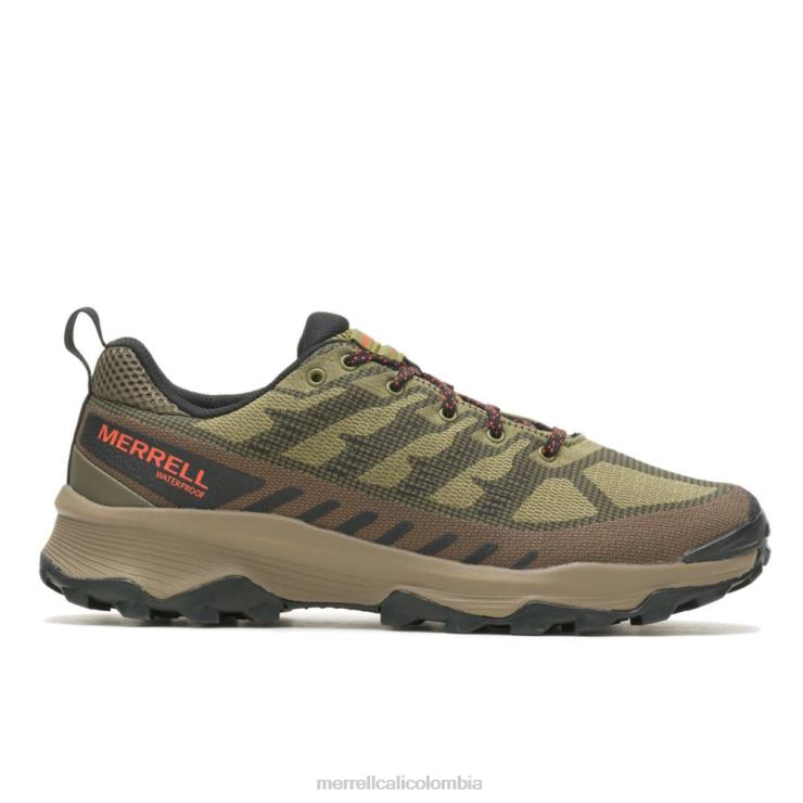 82LP672 aguacate/canguro hombres Merrell velocidad eco impermeable (j037003) zapatos