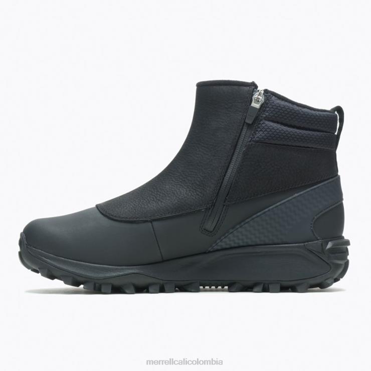 82LP6757 negro/monumento hombres Merrell termo kiruna con media cremallera impermeable (j035049) zapatos