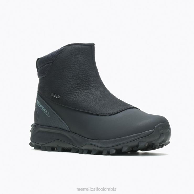 82LP6757 negro/monumento hombres Merrell termo kiruna con media cremallera impermeable (j035049) zapatos