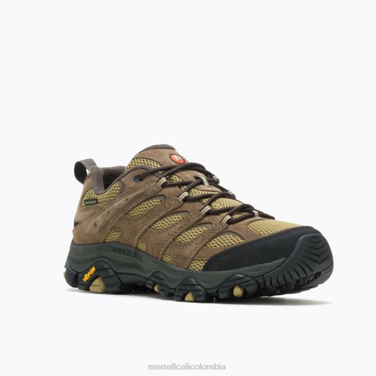 82LP678 canguro/coyote hombres Merrell moab 3 resistente al agua (j135537) zapatos