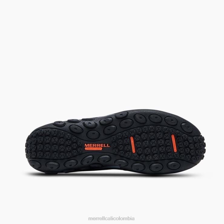 82LP6345 negro hombres Merrell Zapato de trabajo con puntera de cuero tipo mocasín Jungle (j099317) zapatos