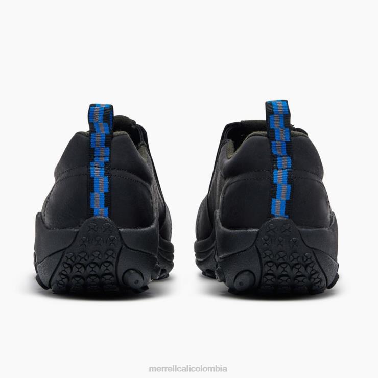 82LP6345 negro hombres Merrell Zapato de trabajo con puntera de cuero tipo mocasín Jungle (j099317) zapatos