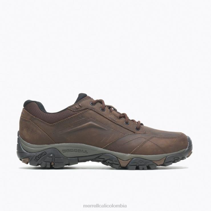 82LP6355 tierra oscura hombres Merrell Moab Adventure Lace ancho ancho (j91827w) zapatos