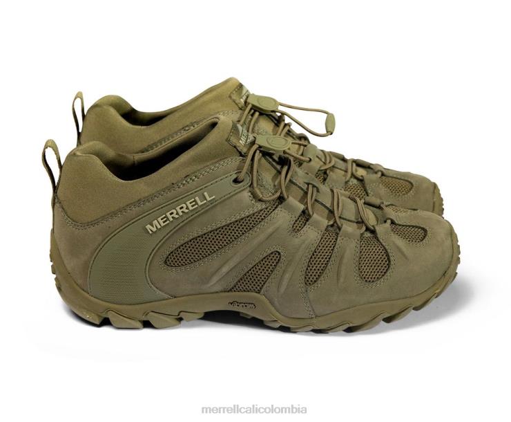 82LP6481 oliva oscuro hombres Merrell cham 8 estiramiento táctico (j099409) zapatos