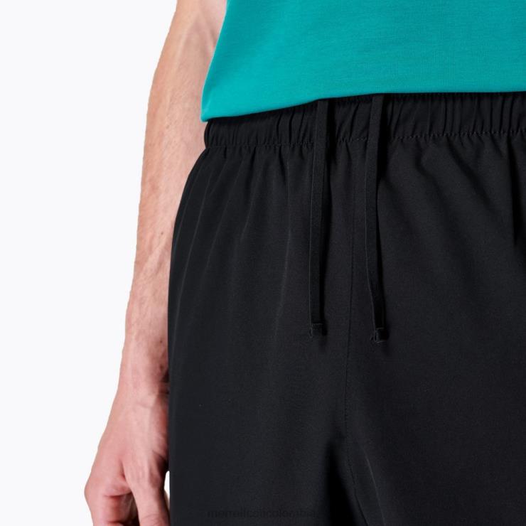 82LP6290 negro hombres Merrell terreno corto (jmf25225-075) ropa