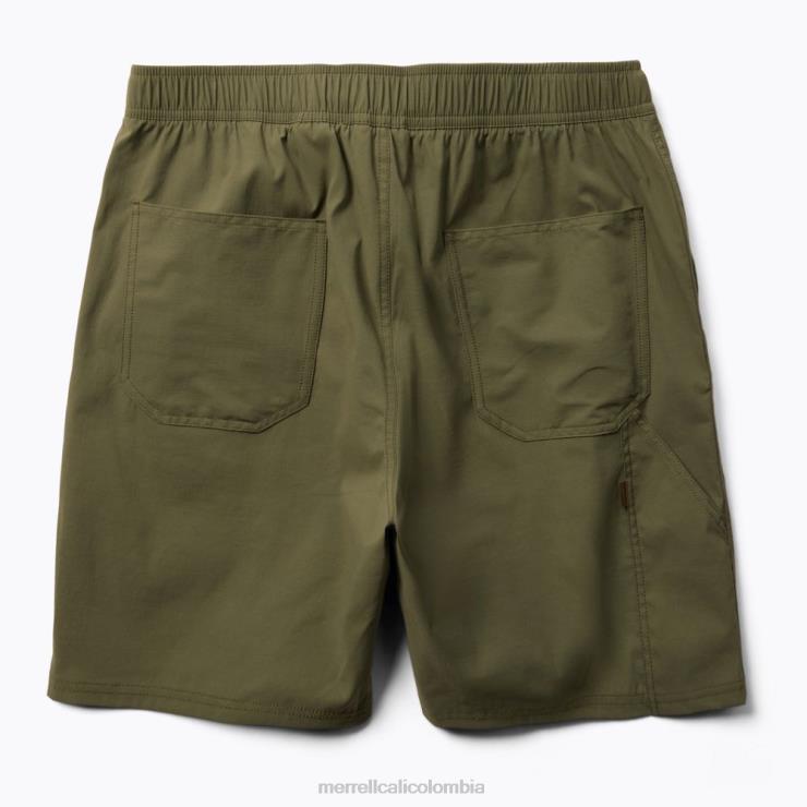 82LP6789 aceituna polvorienta hombres Merrell pantalón corto de excursionista hayes (jms26339-326) ropa