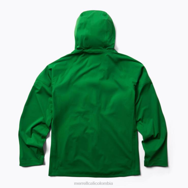 82LP6167 abundante verde hombres Merrell cáscara de lluvia susurrante (jms26319-320) ropa