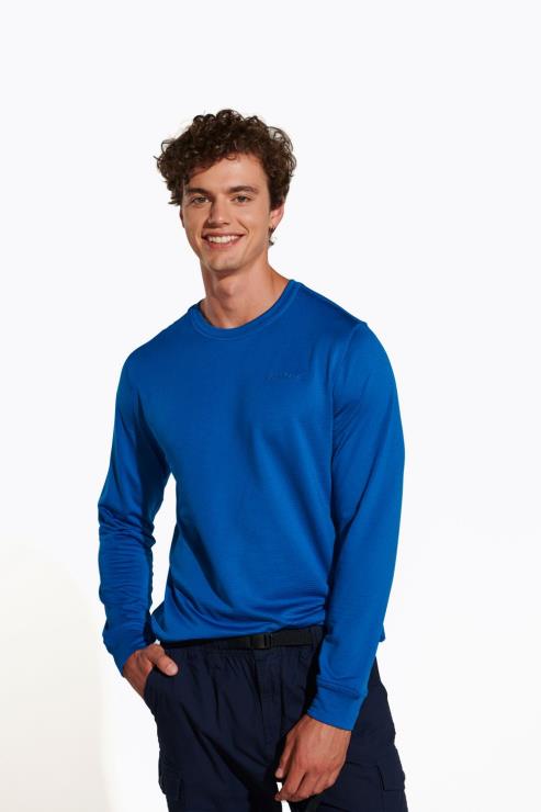 82LP6768 azul hombres Merrell tripulación geotex (jmf26576-352) ropa