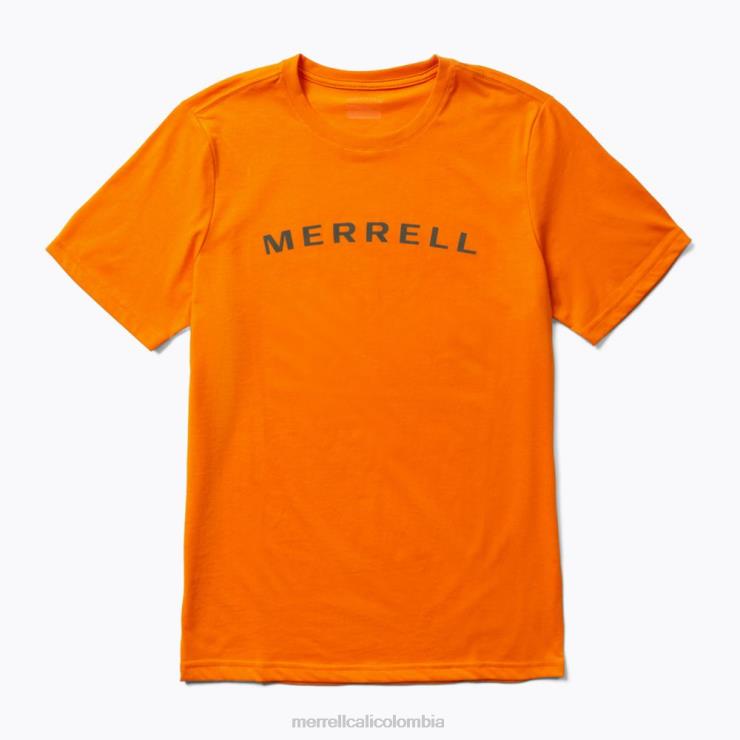 82LP6584 exuberancia hombres Merrell camiseta de manga corta con marca denominativa (jms26332-751) ropa