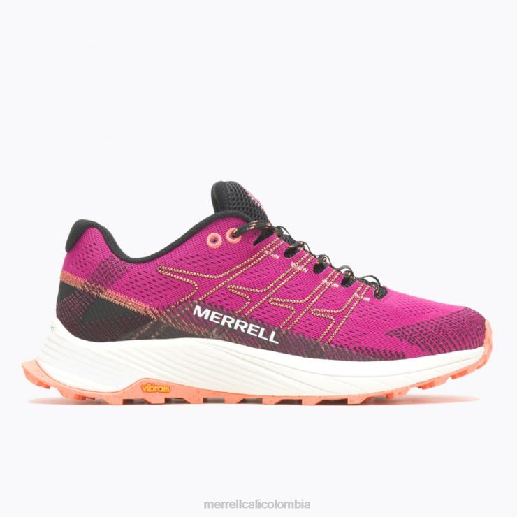82LP6968 fucsia/negro mujer Merrell vuelo de moab (j067642) zapatos