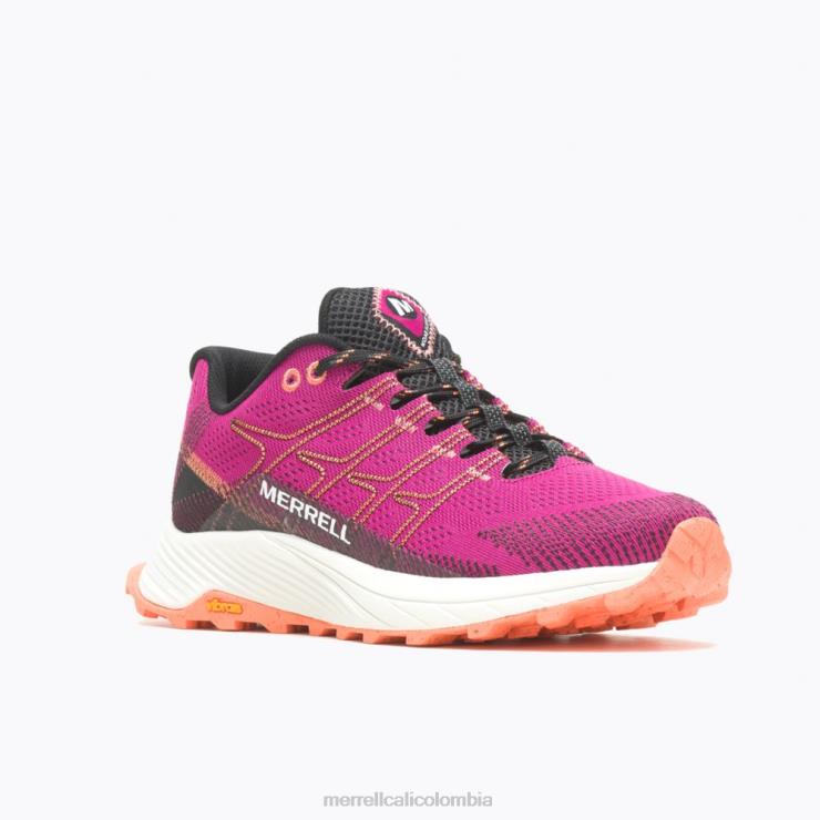 82LP6968 fucsia/negro mujer Merrell vuelo de moab (j067642) zapatos