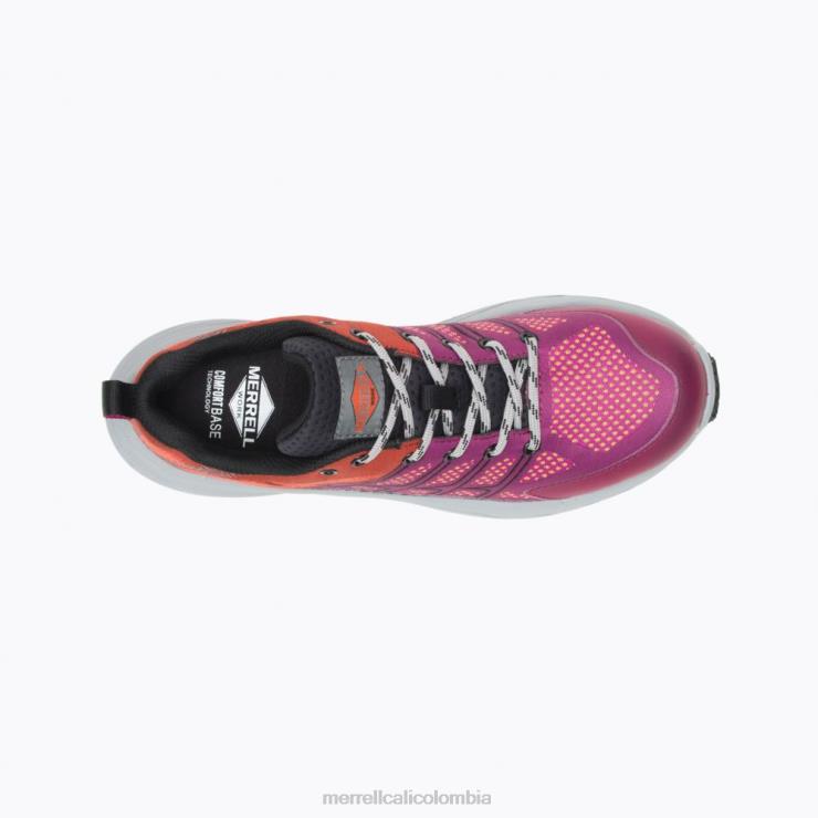 82LP61238 fucsia mujer Merrell fibra de carbono vuelo moab (j005236) zapatos