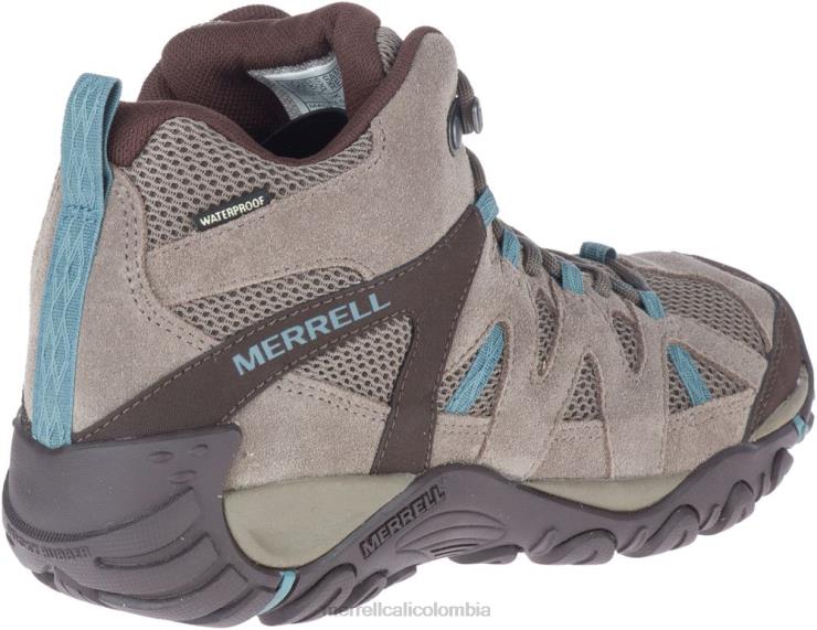 82LP61269 halcón/soldado mujer Merrell Deverta 2 medio impermeable (j034744) zapatos