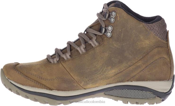 82LP61316 atigrado/roca mujer Merrell Sirena Traveler 3 Mid impermeable ancho ancho (j035344w) zapatos