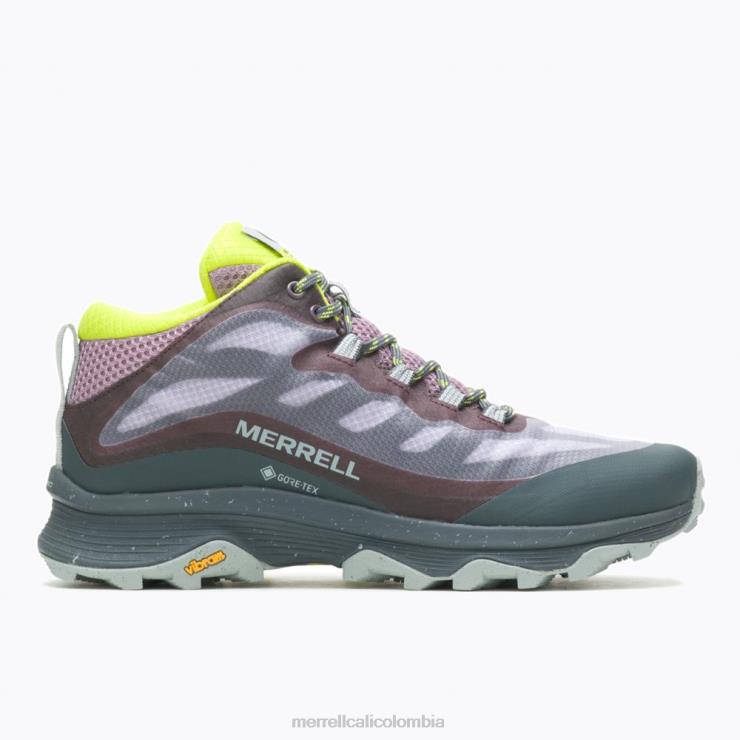 82LP6878 iris mujer Merrell moab speed mid gore-tex (j067516) zapatos