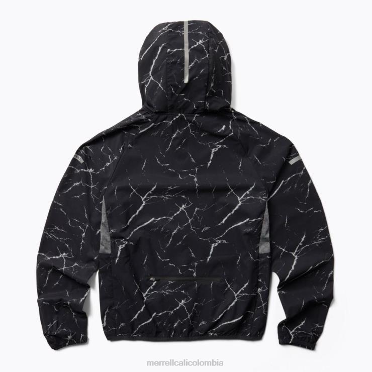 82LP61192 estampado de relámpagos mujer Merrell chaqueta de trail running (jwf26556-970) ropa