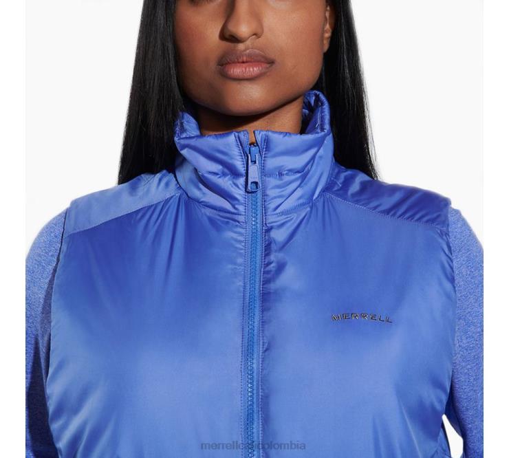 82LP61289 baja azul mujer Merrell chaleco aislante geotex (jws26417-423) ropa