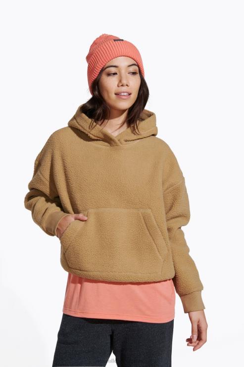 82LP61014 quelpo mujer Merrell sudadera con capucha sherpa (jwf26552-173) ropa