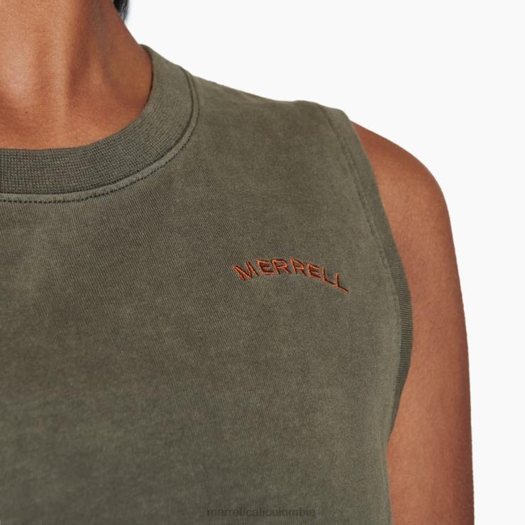 82LP61311 aceituna polvorienta mujer Merrell tanque bronceado (jws26406-326) ropa