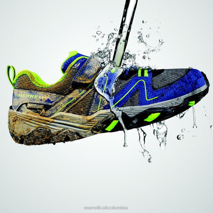 82LP61350 azul verde niños Merrell búsqueda de sendero (mk262619) zapatos