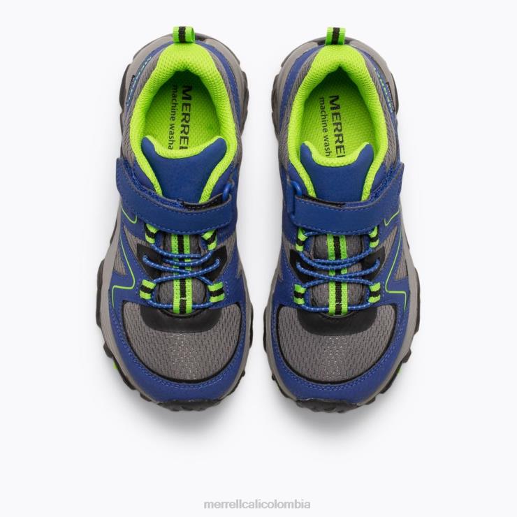 82LP61350 azul verde niños Merrell búsqueda de sendero (mk262619) zapatos