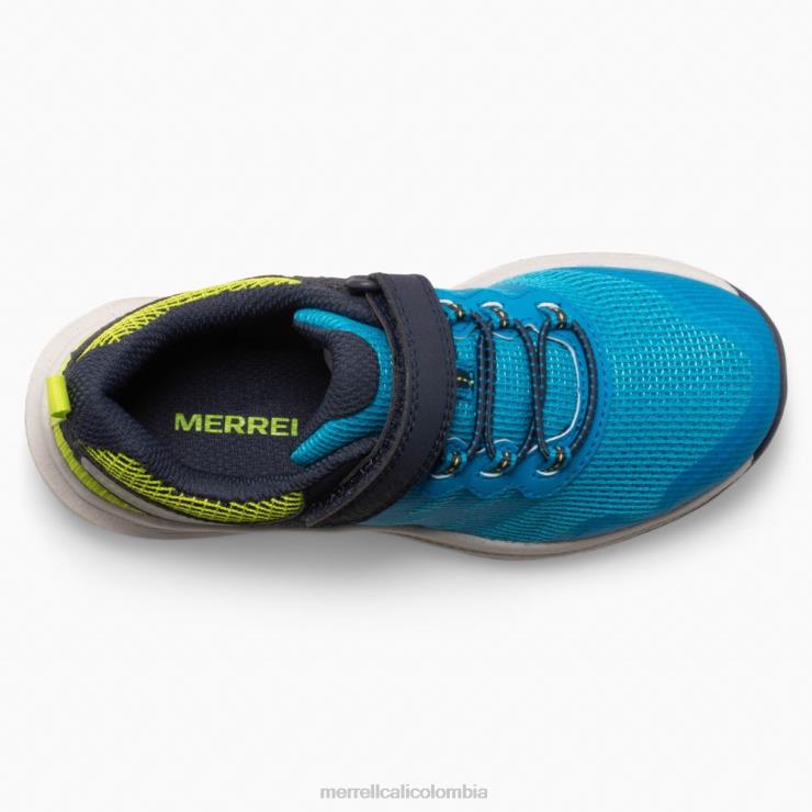 82LP61357 azul niños Merrell zapatilla nova 3 (mk266784) zapatos