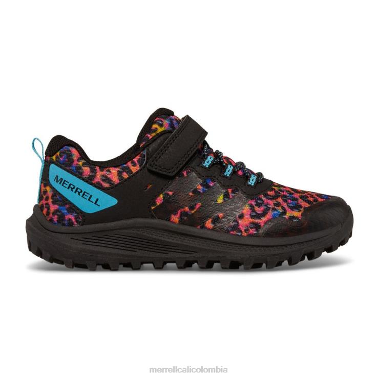 82LP61359 leopardo arcoiris niños Merrell zapatilla nova 3 (mk166788) zapatos