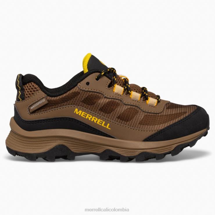 82LP61372 nuez niños Merrell Moab velocidad baja impermeable (mk265941) zapatos