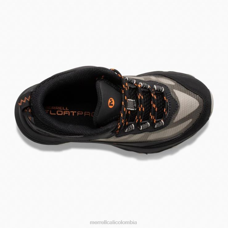 82LP61378 negro niños Merrell moab speed mid impermeable (mk265424) zapatos