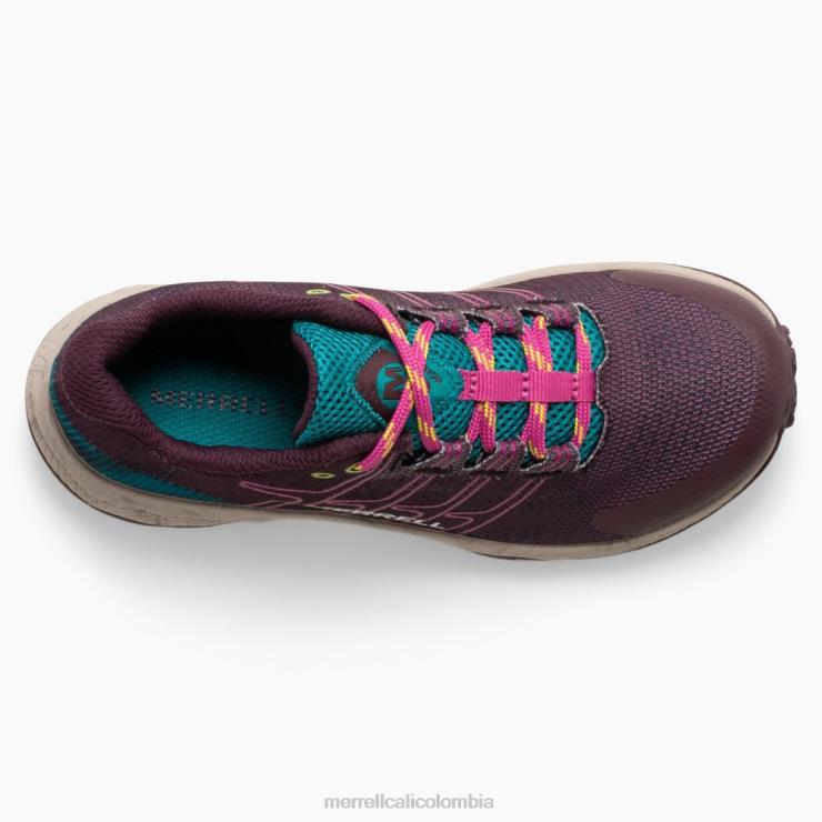 82LP61436 borgoña niños Merrell vuelo bajo de moab (mk165734) zapatos