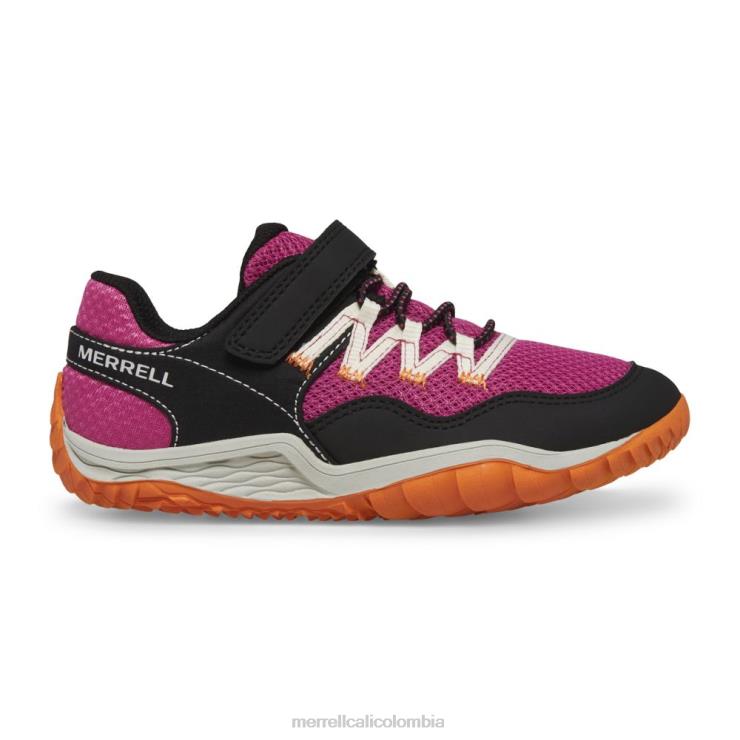82LP61439 fucsia/negro niños Merrell Guante trail 7 a/c (mk166794k) zapatos