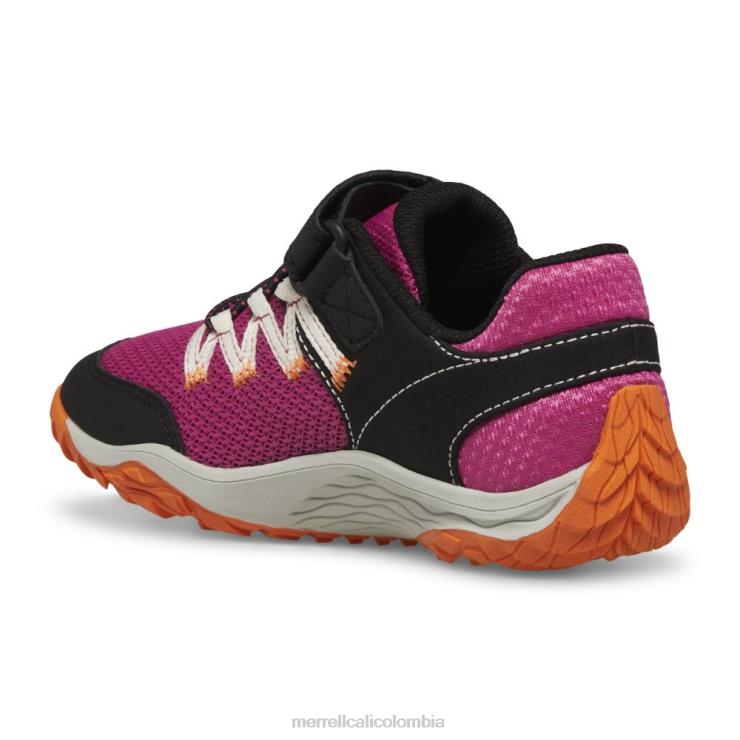 82LP61439 fucsia/negro niños Merrell Guante trail 7 a/c (mk166794k) zapatos