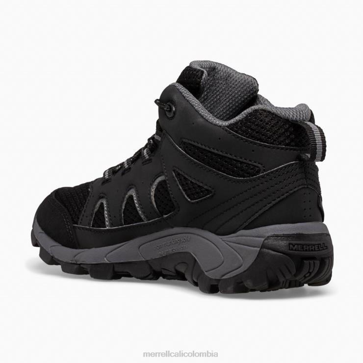 82LP61445 Gris oscuro niños Merrell Bota impermeable con cordones Oakcreek (mk265426) zapatos