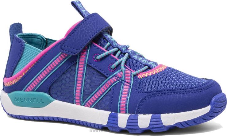 82LP61497 azul/turquesa niños Merrell Sandalia Hydro Free Roam (mk164951k) zapatos