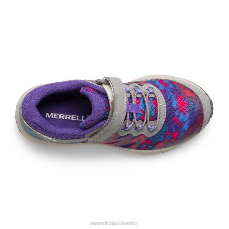 82LP6784 gris/multicolor niños Merrell zapatilla nova 2 (mk166239) zapatos