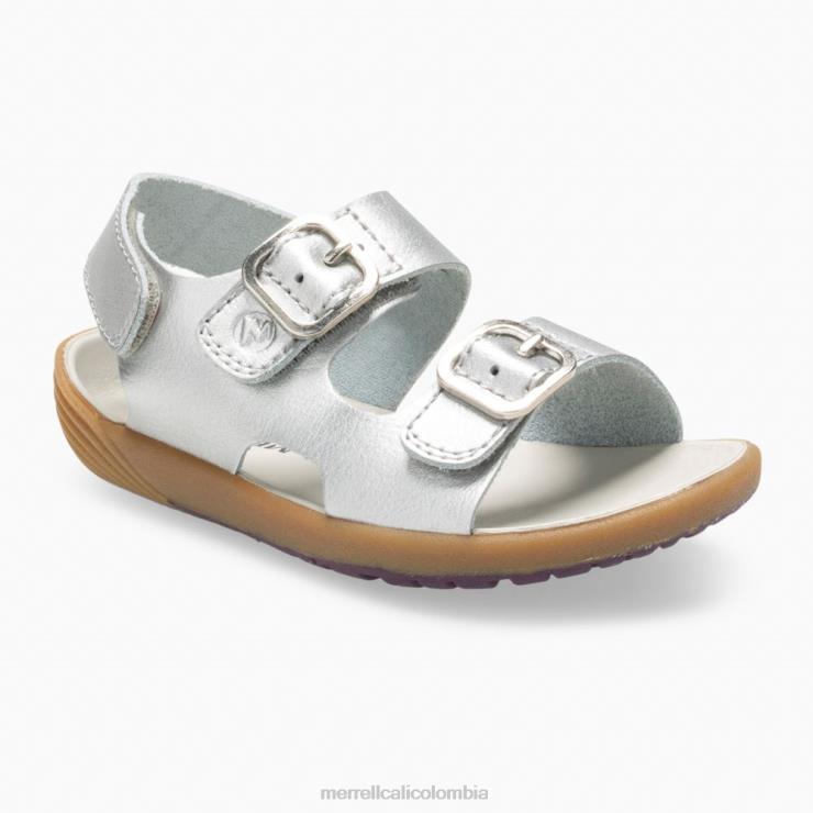82LP61402 plata niños Merrell sandalia pasos desnudos (ml161231) zapatos
